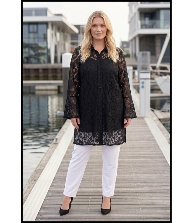 Wijde Manchet Magna Blouse