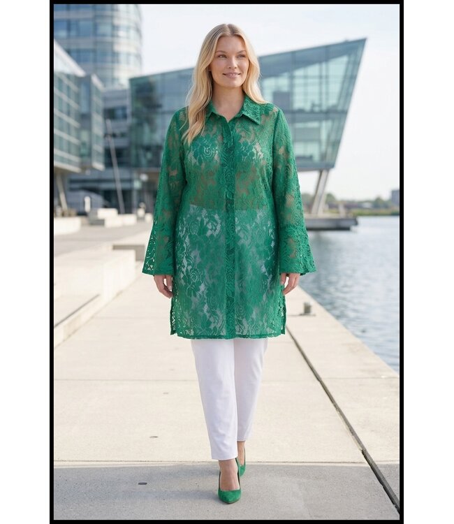Grün Magna Bluse