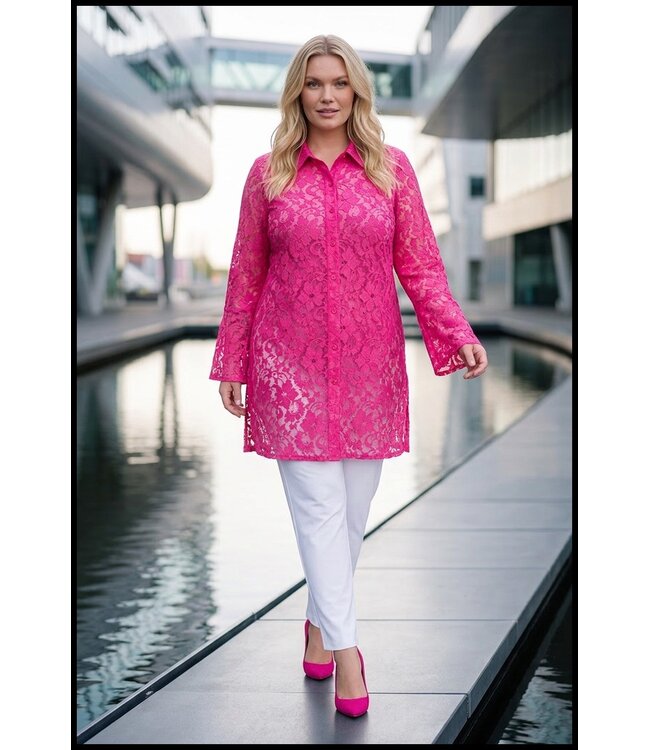 Wijde Manchet Magna Blouse