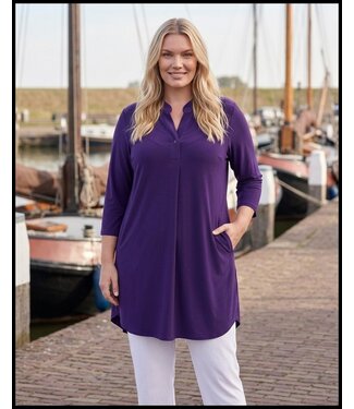 Magna Violet Magna Bluse