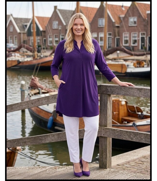 Violet Magna Bluse