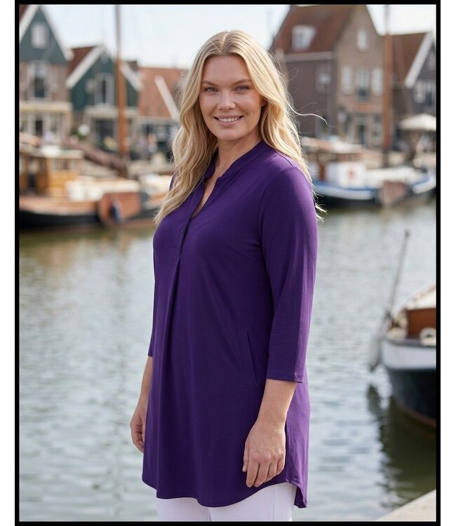 Violet Magna Bluse