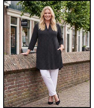 Magna Schwarz Magna Bluse