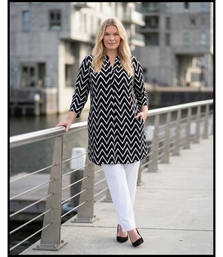 Magna Schwarz Magna Bluse