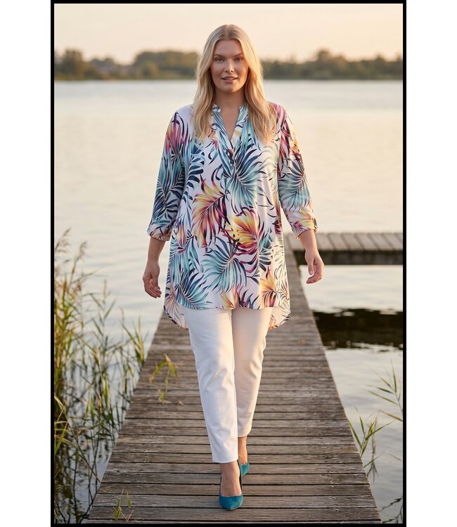 Blue Magna Blouse