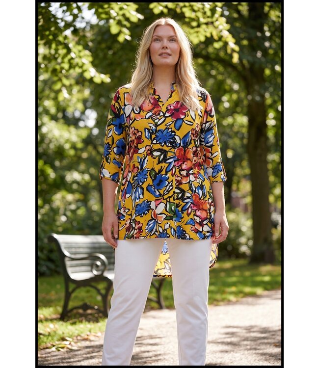 Gelb Magna Bluse