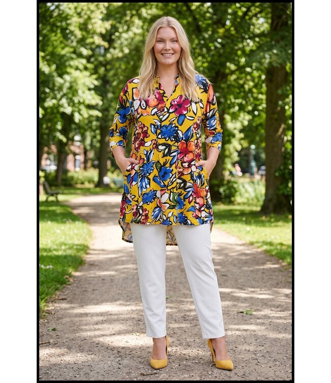 Gelb Magna Bluse
