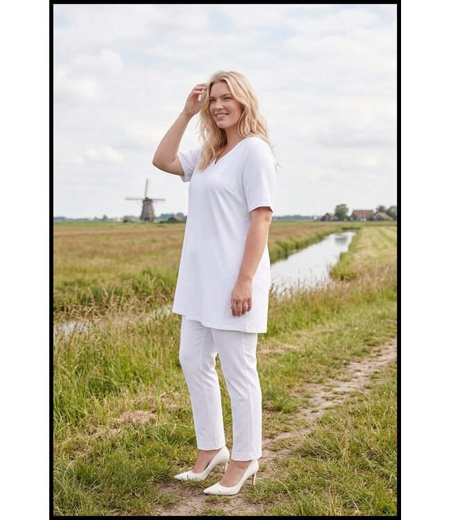 White Magna Tunic