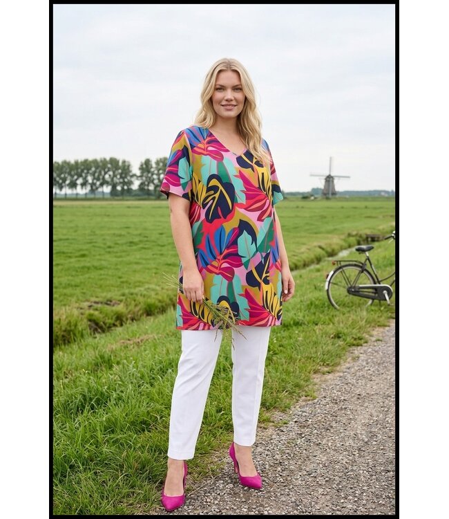 Red Magna Tunic
