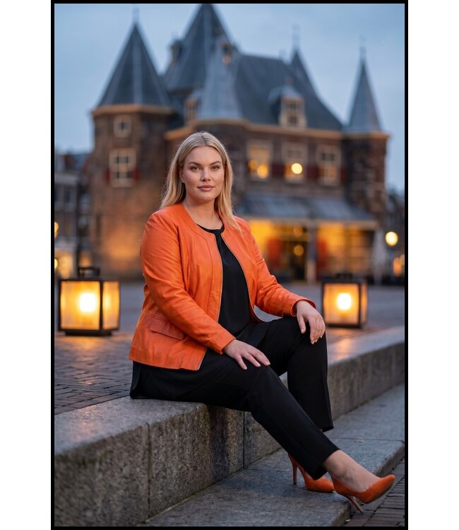 Orange Magna Jacke