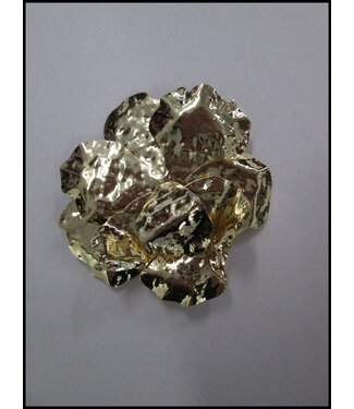 merkloos Grote Bloemen Broche