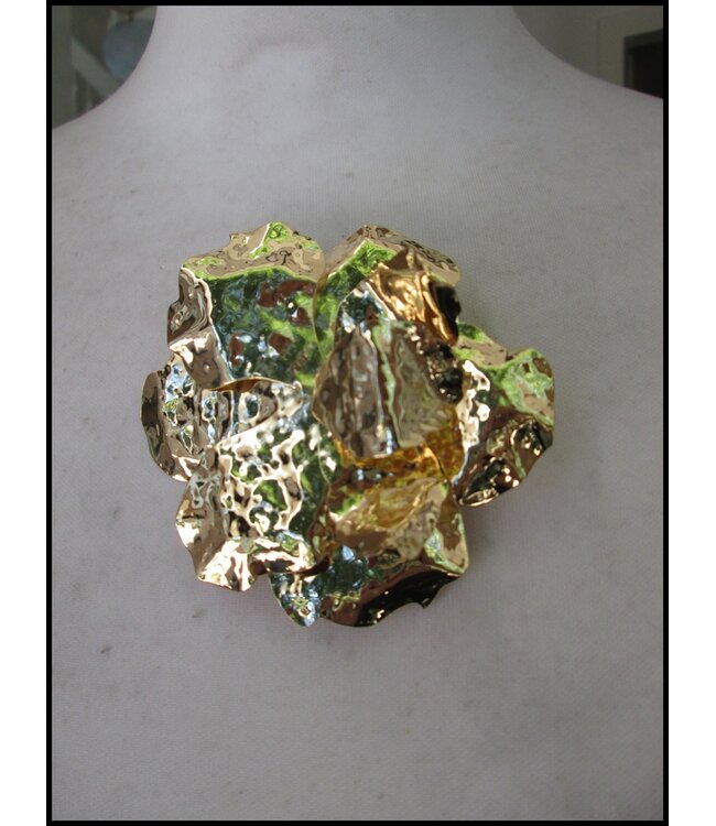 Grote Bloemen Broche