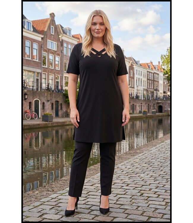 Black Magna Dress