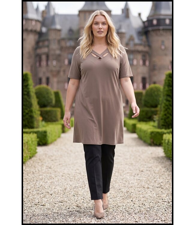 Brown Magna Dress