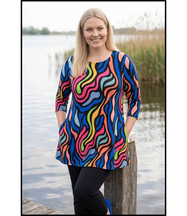 Blue Magna Tunic
