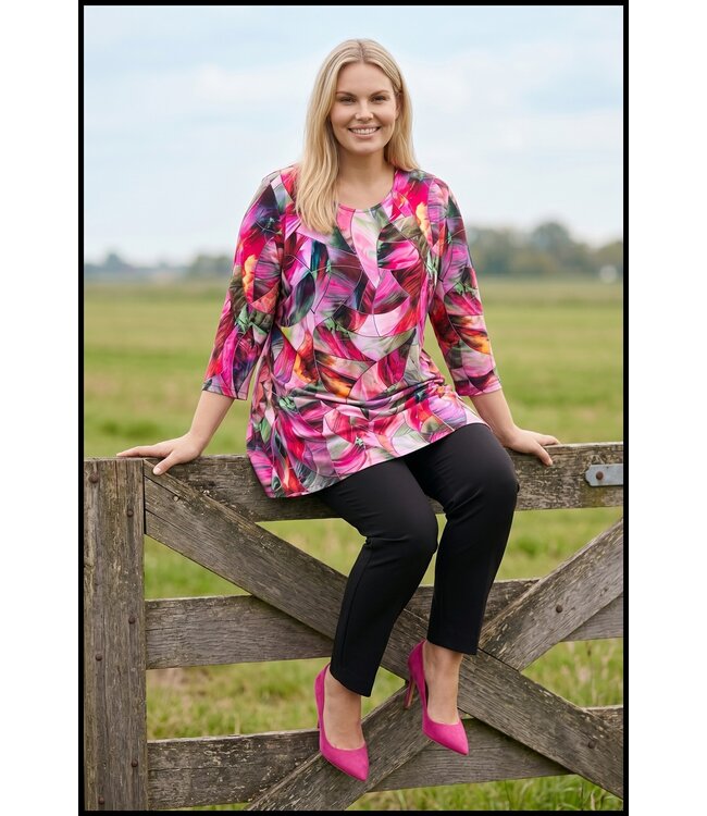 Red Magna Tunic