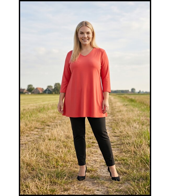 Lang A-lijn Magna Shirt