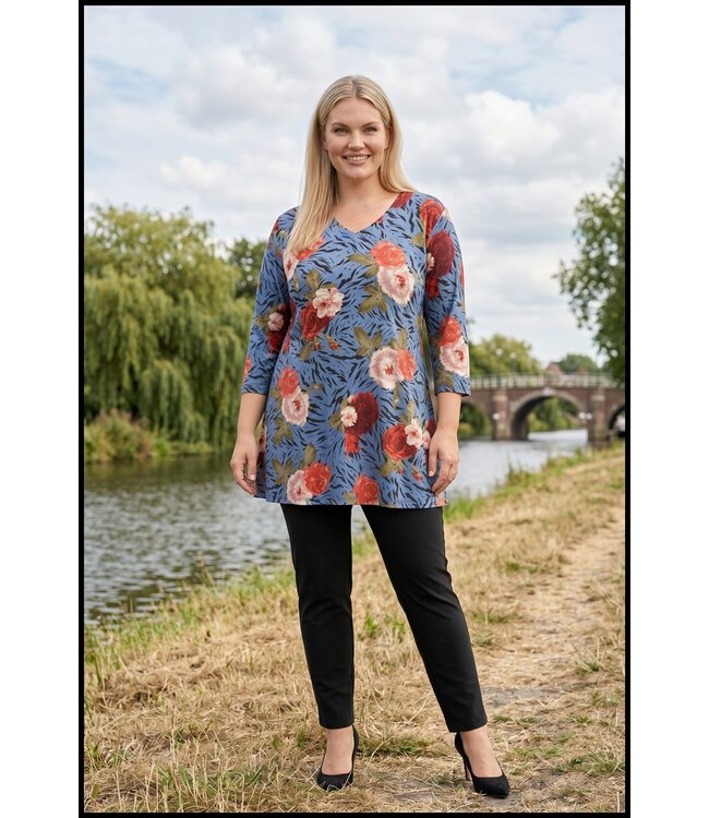 Blue Magna Tunic