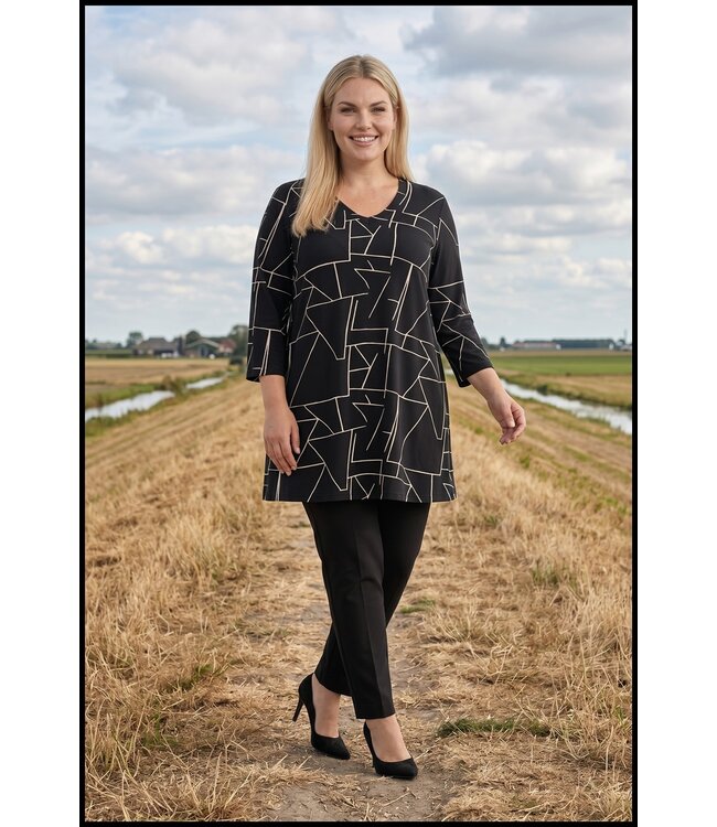 Black Magna Tunic