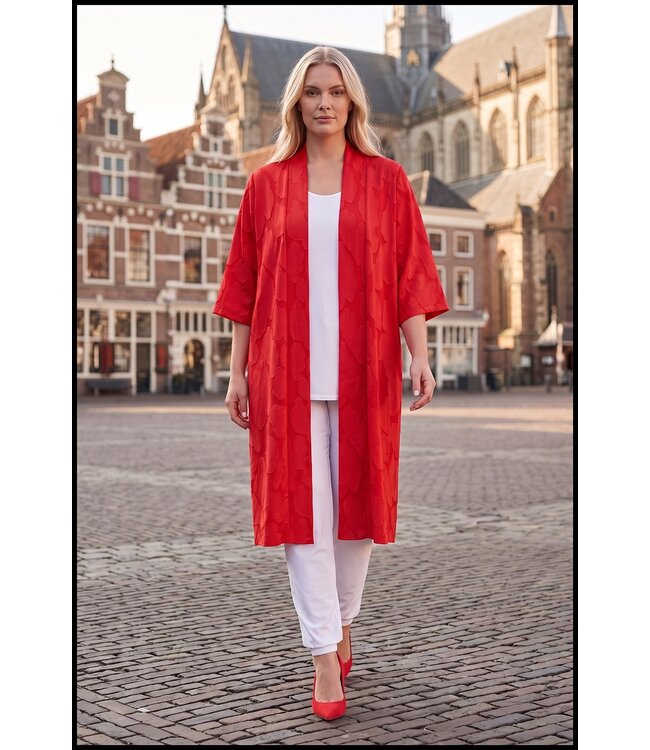 Rot Magna Weste