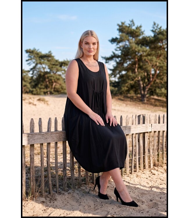 Black Magna Dress