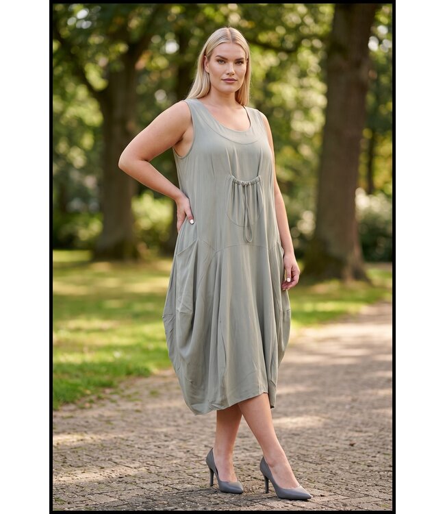 Grau Magna Kleid