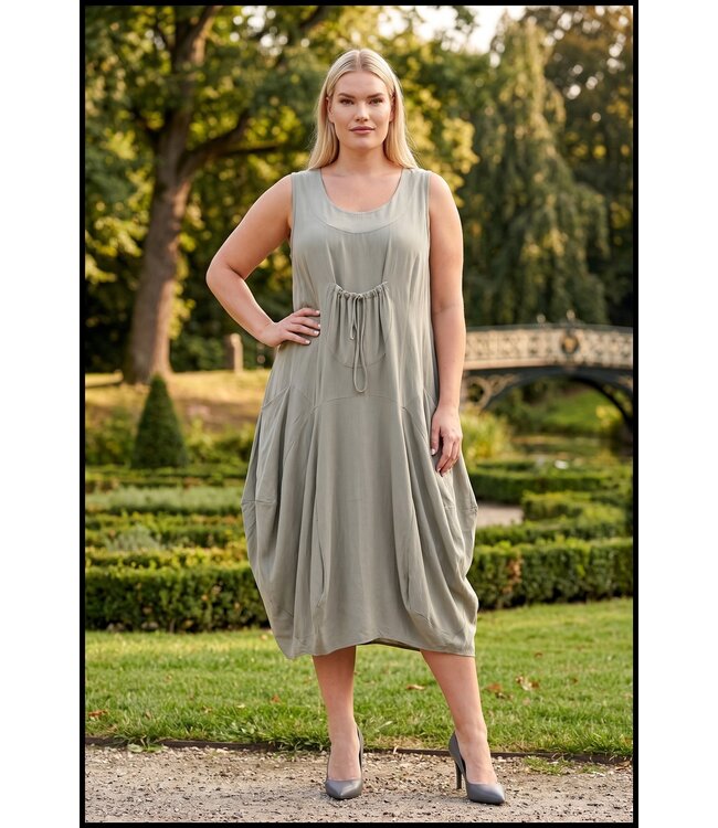 Grau Magna Kleid