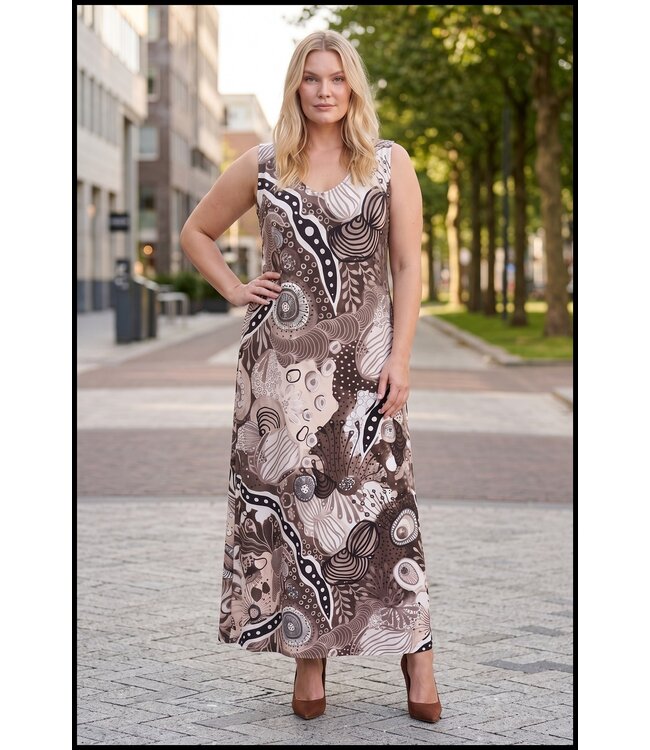 Brown Magna Dress