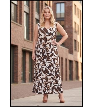 Magna Braun Magna Kleid