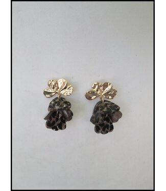 merkloos Yellow Earring
