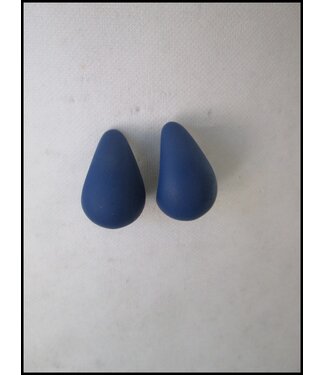merkloos Blau Ohrring