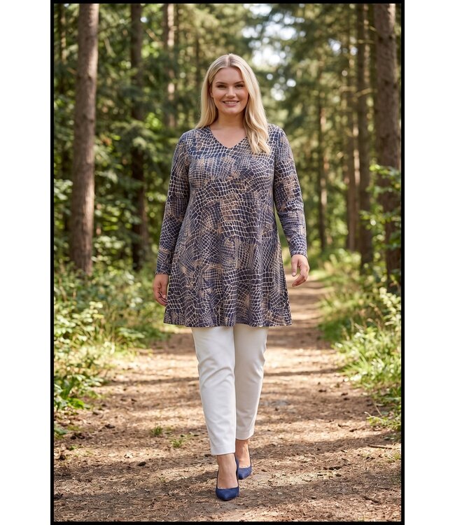 Blue Magna Tunic