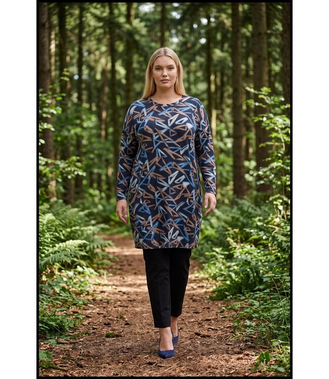 Blue Magna Dress