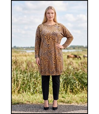 Magna Brown Magna Dress