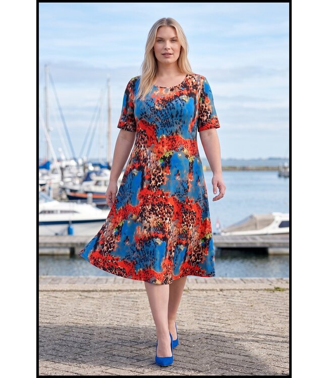 Blau Magna Kleid