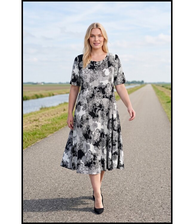 Black Magna Dress