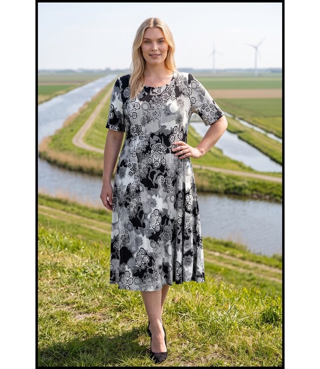 Mooie Viscose Magna Jurk
