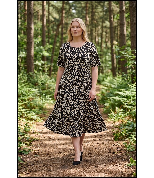 Black Magna Dress
