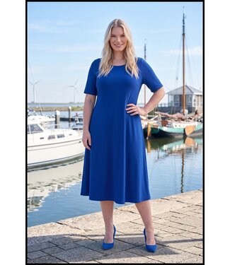 Magna Blau Magna Kleid