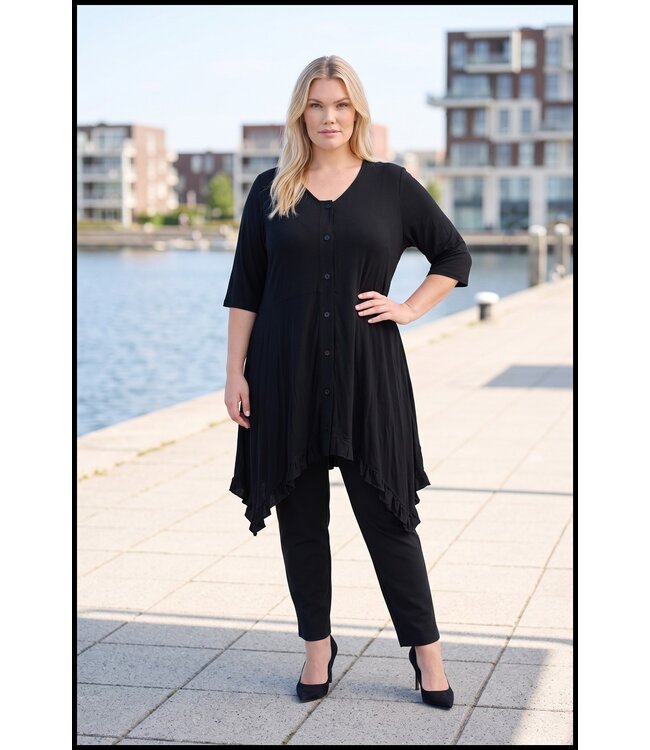 Black Magna Waistcoat