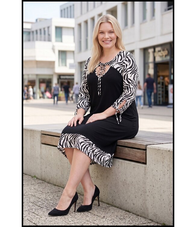 Black Magna Dress