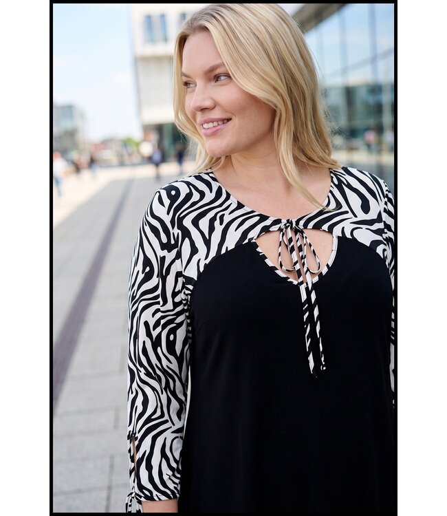 Black Magna Dress