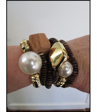 merkloos Brown Bracelet