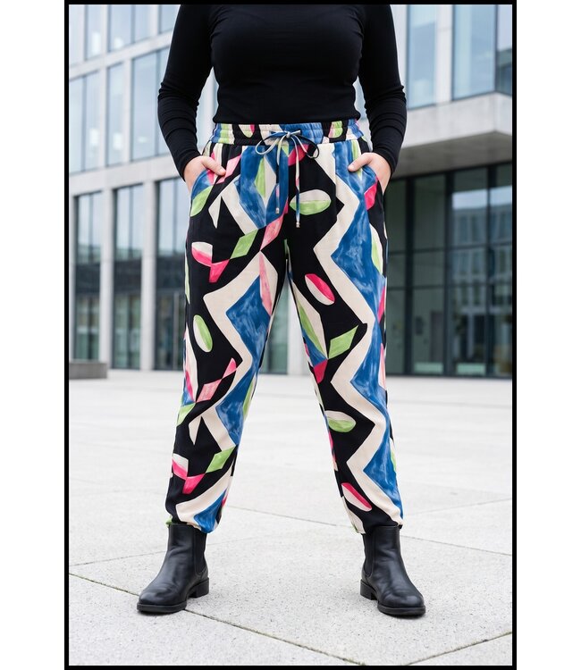 Black Magna Pants