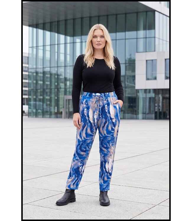 Blue Magna Pants