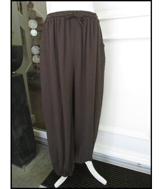 merkloos Braun Hose