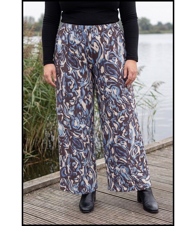 Blue Magna Pants