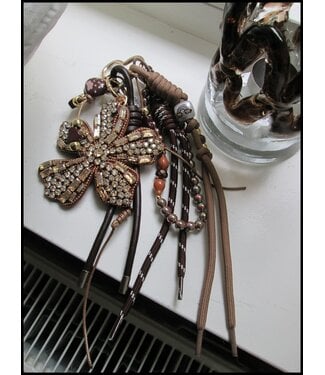 merkloos Trendy tas/foonhanger