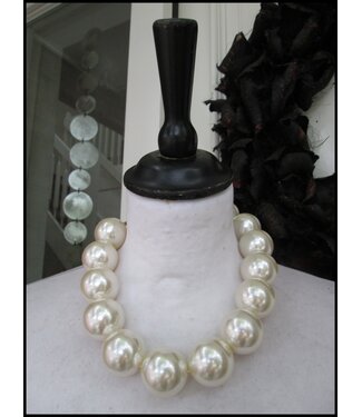 merkloos Grote Parel Ketting