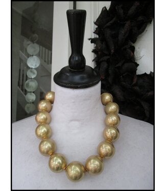 merkloos Grote Parel Ketting